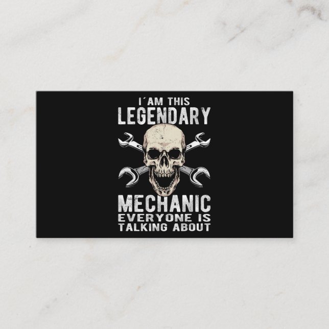 Tarjeta De Visita Taller de taller de destornillador mecánico de aju (Anverso)