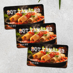 Tarjeta De Visita Tamales de guisos y dulces