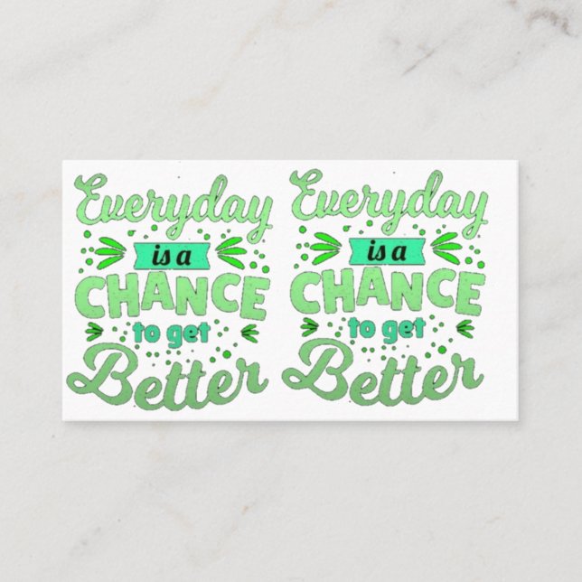 Tarjeta De Visita Tamaño: estándar, 3,5" x 2" cuando se trata de su (Anverso)