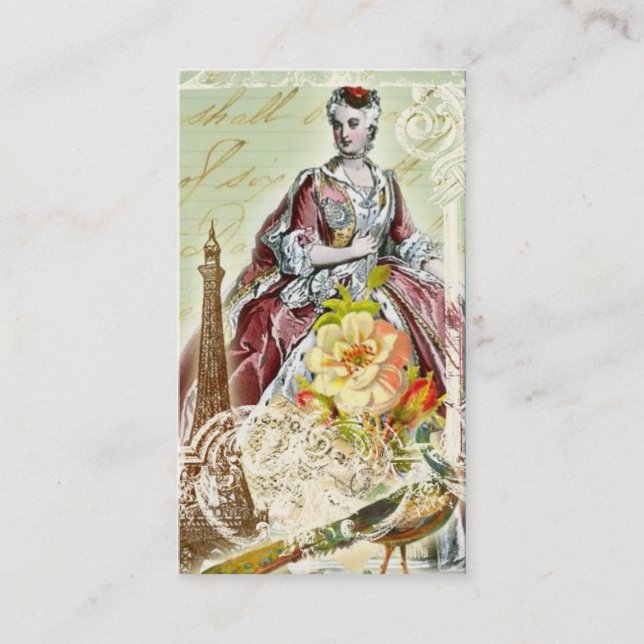 Tarjeta de visita tan francesa de Le Petite Oh (Anverso)