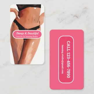 Tarjeta De Visita Tanning