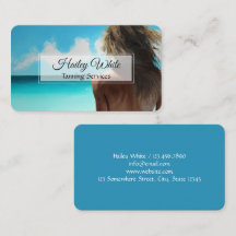 🏖️ Tanning Business Card