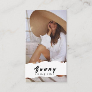 Tarjeta De Visita Tanning Salon Business Card