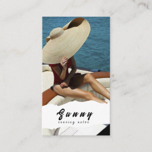 Tarjeta De Visita Tanning Salon Business Card
