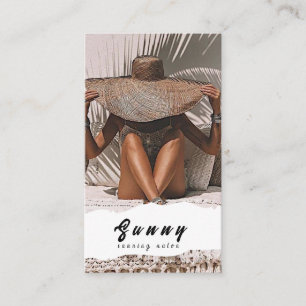 Tarjeta De Visita Tanning Salon Business Card