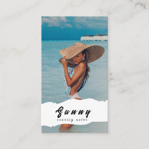Tarjeta De Visita Tanning Salon Business Card