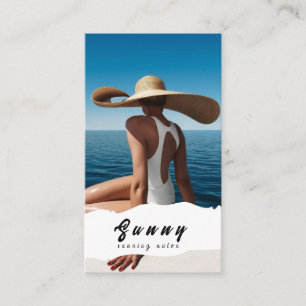 Tarjeta De Visita Tanning Salon Business Card