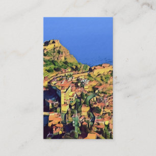 Tarjeta De Visita TAORMINA - Sicilia -