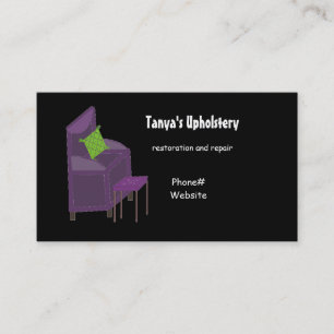 Tarjeta De Visita Tapicería y Diseño