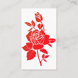 Tarjeta De Visita Tapiz de flores