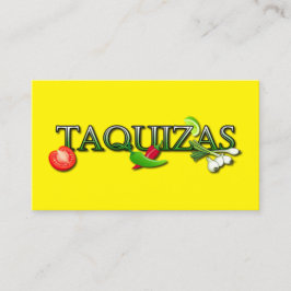Tarjeta De Visita Taquizas