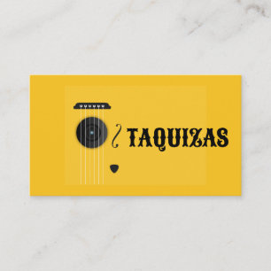 Tarjeta De Visita Taquizas