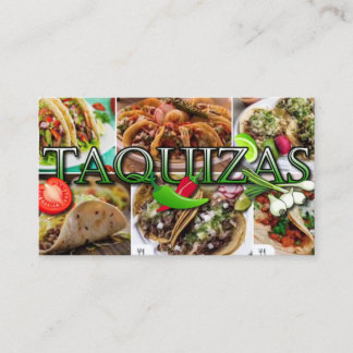 Tarjeta De Visita Taquizas