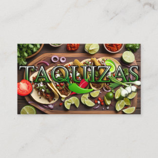 Tarjeta De Visita Taquizas