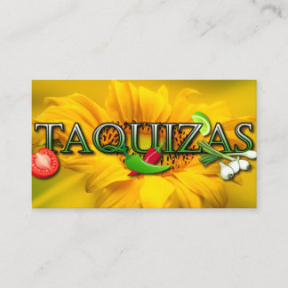 Tarjeta De Visita Taquizas