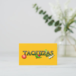 Tarjeta De Visita Taquizas