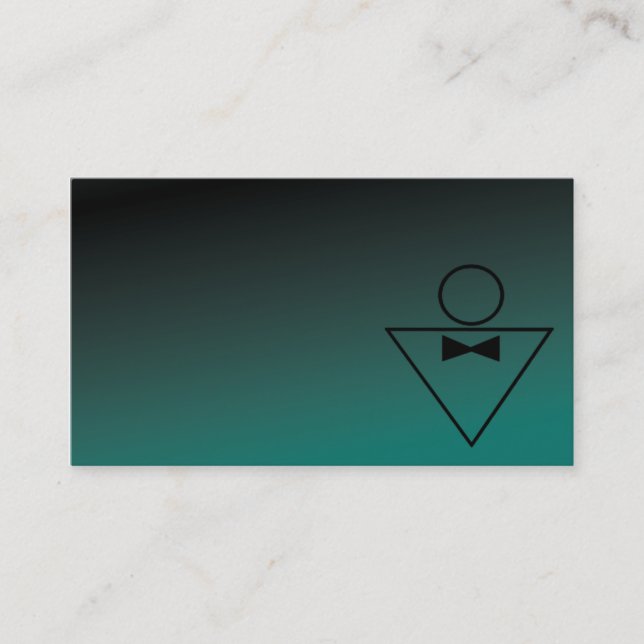 Tarjeta De Visita Tarjeta-Abastecedor del negocio (Anverso)