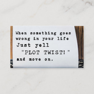 Tarjeta De Visita "Tarjeta de visita de la torsión del diagrama"