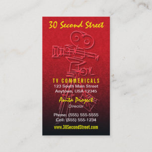 Tarjeta De Visita Tarjeta del director visita