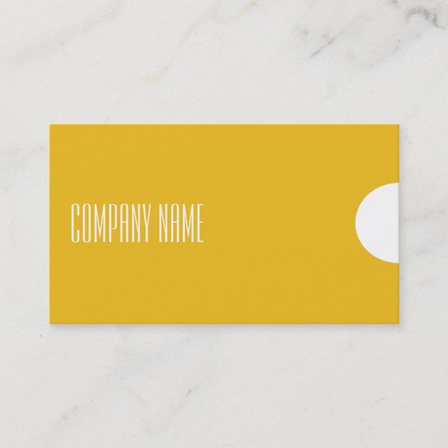 Tarjeta De Visita Tarjeta-oro moderno y profesional simple del (Anverso)