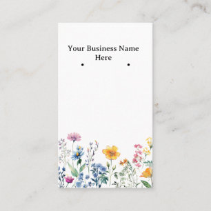 Tarjeta De Visita Tarjetas/tarjetas de visita de flores silvestres