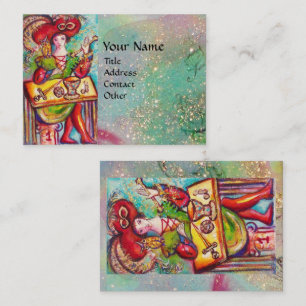 TARJETA DE VISITA TAROS DE LAS SOMBRAS PERDIDAS / EL MAGICIANO