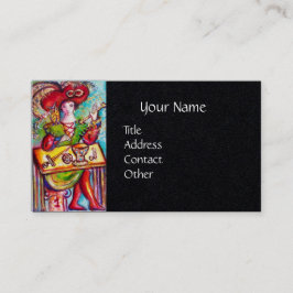 Tarjeta De Visita TAROS DE LAS SOMBRAS PERDIDAS, EL Papel Negro MÁGI