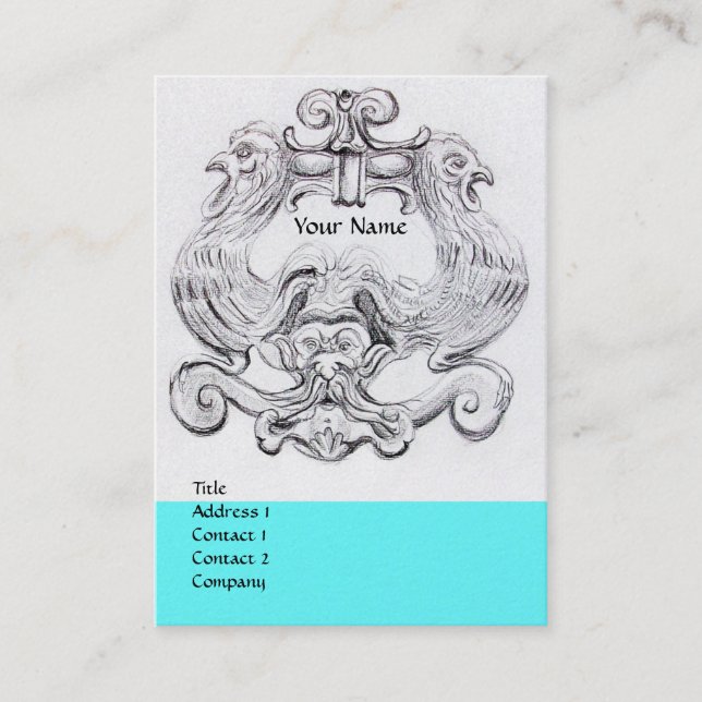 Tarjeta De Visita TAROT 1 papel de perla (Anverso)