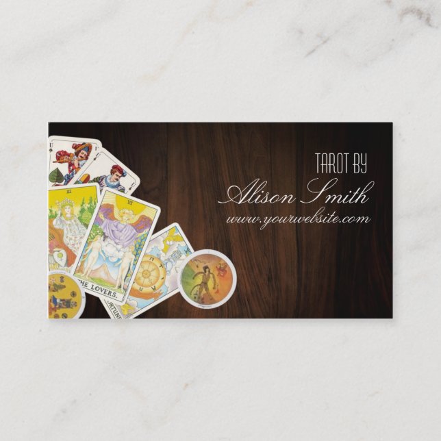 Tarjeta De Visita Tarot Business Cards (Anverso)