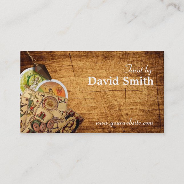 Tarjeta De Visita Tarot Business Cards (Anverso)