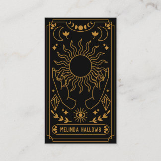 Tarjeta de visita Tarot Card Reader