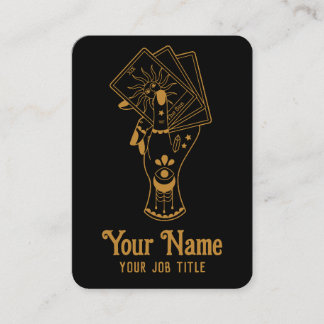 Tarjeta de visita Tarot Card Reader
