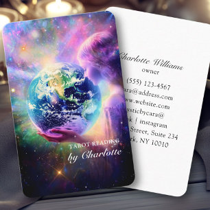 Tarjeta De Visita Tarot, mujer universal