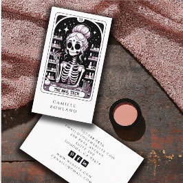 Tarjeta De Visita Tarot Nail Technician Business Card