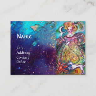 TARJETA DE VISITA TAROTES DE LAS SOMBRAS PERDIDAS / LA SEÑORA DE LA 