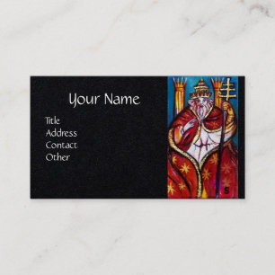 Tarjeta De Visita TAROTES DE SOMBRAS PERDIDAS PAPA HIEROPHANT Black