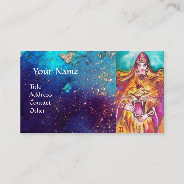 TARJETA DE VISITA TARUTAS DE LAS SOMBRAS PERDIDAS / FORTUNA / FORTIT (Anverso)