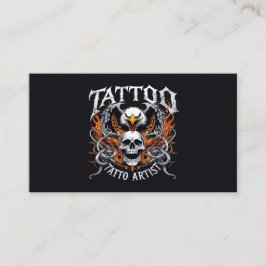 Tarjeta De Visita Tattoo Artist Profession Body Art Tat Shop Parlour