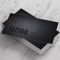 Tattoo Professional Black Bold Minimalista