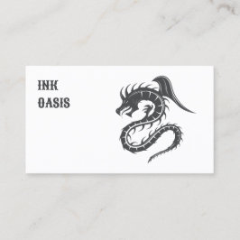 Tarjeta De Visita Tattoo Shop