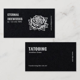 Tarjeta De Visita Tattoo Studio