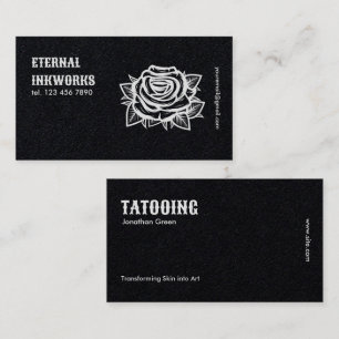 Tarjeta De Visita Tattoo Studio