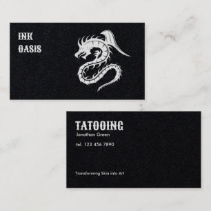 Tarjeta De Visita Tattoo Studio