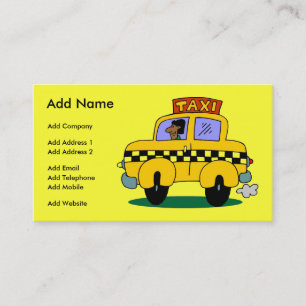 Tarjeta De Visita Taxi