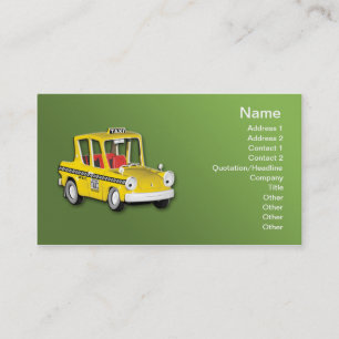 Tarjeta De Visita Taxi