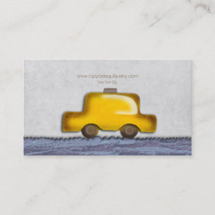TARJETA DE VISITA TAXI DE NUEVA YORK