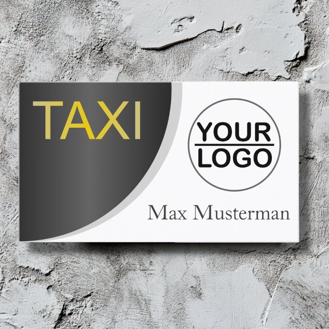 Tarjeta De Visita TAXI Visitenkarten mit LOGO (Subido por el creador)
