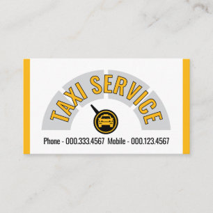 Tarjeta De Visita Taxímetro de Coche Taxi Conducción Cabina