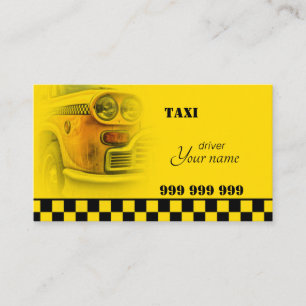 Tarjeta De Visita Taxista