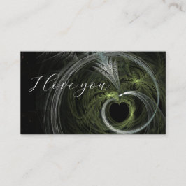 Tarjeta De Visita Te amo